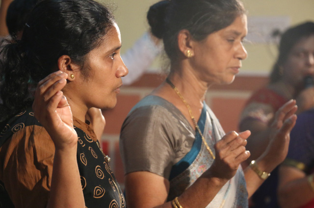 Hundreds gathered at the Healing Retreat Prayer organized at the Prayer Tower Center in Mangalore by Bro Andrew Richard here on Friday, Feb 23, 2018. People who attended the prayers received Instant Healing and Deliverance.